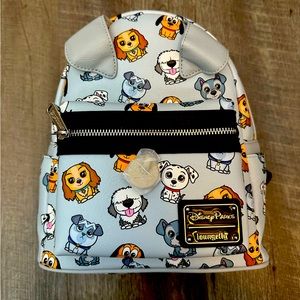 NWT Disney Parks Loungefly Dogs Backpack
